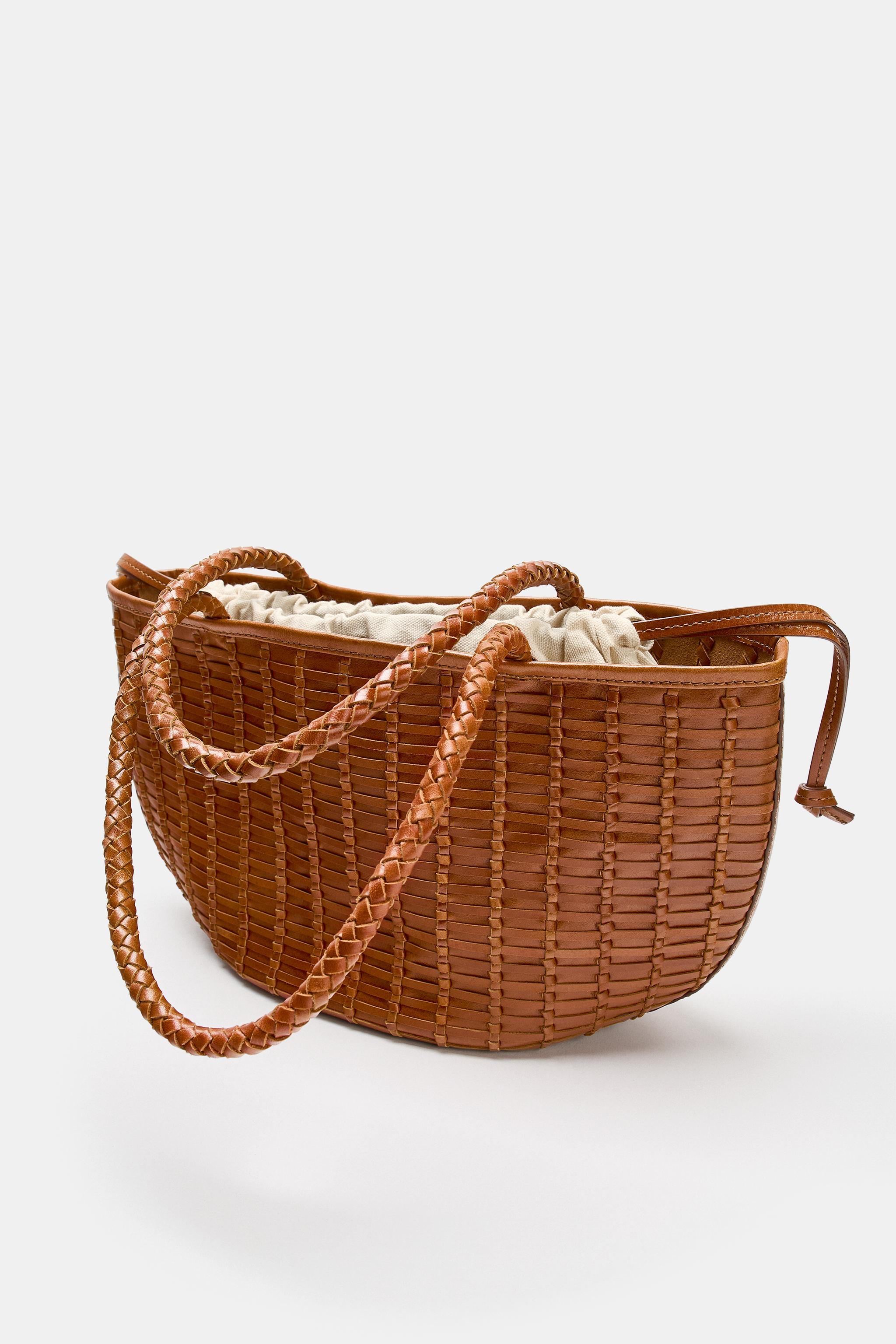 SAC EN CUIR TRESSÉ